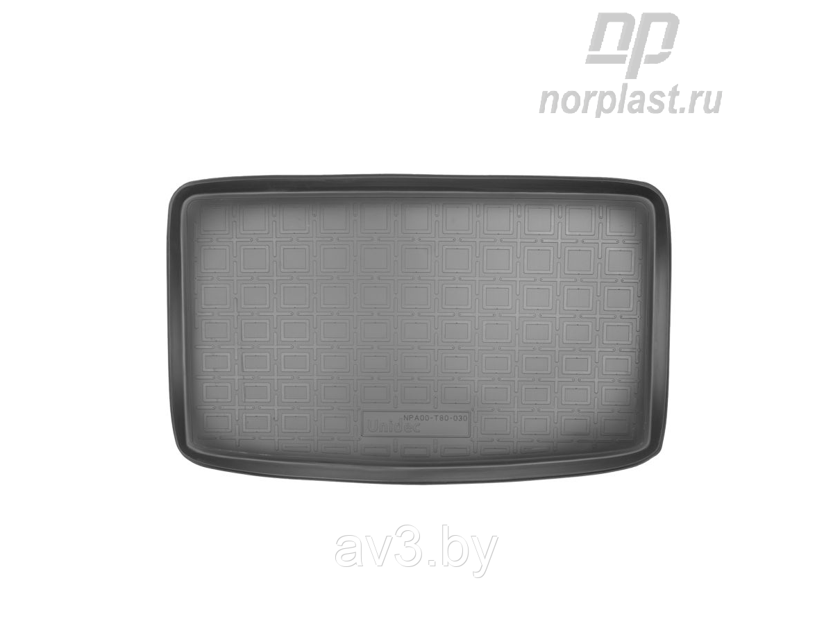 Коврик в багажник Seat Alhambra 2010- / Сеат Альхамбра (Norplast) - фото 1 - id-p109138765