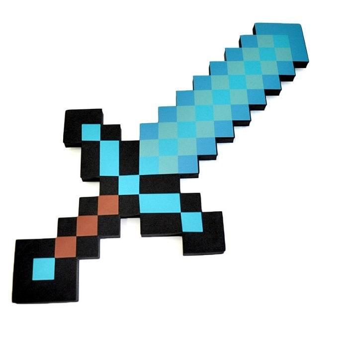 Алмазный меч Minecraft 45 см - фото 1 - id-p109147165