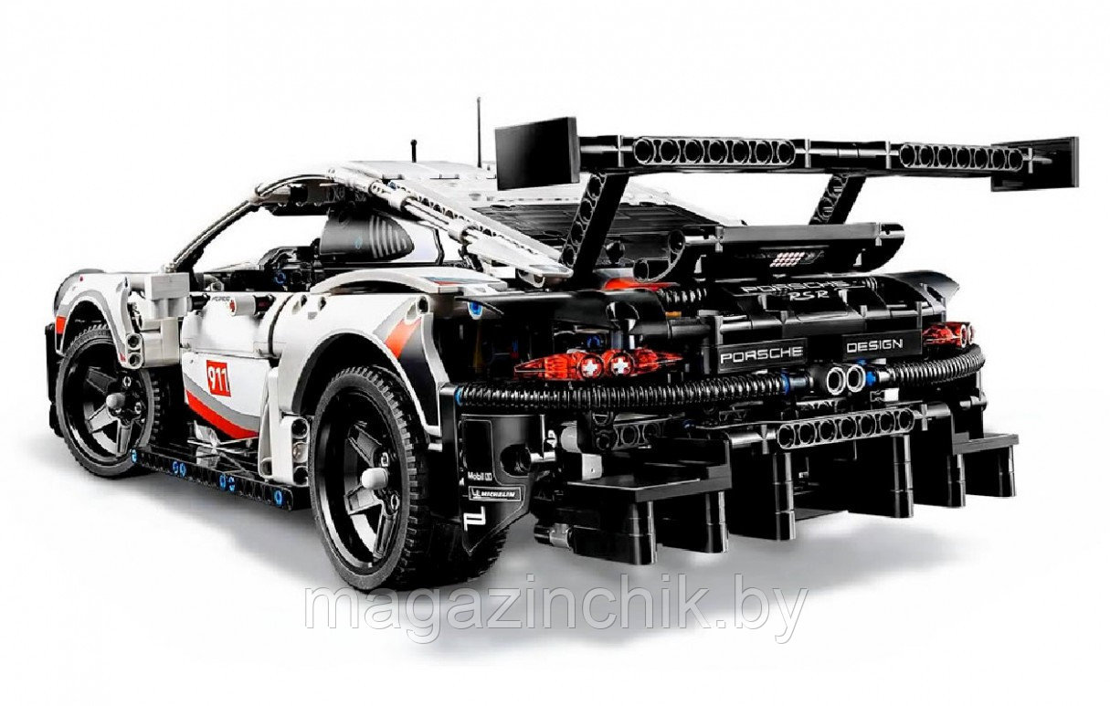 Конструктор Porsche 911 RSR, Bela 11171 / 011, Лего Техник 42096 аналог - фото 5 - id-p109147569