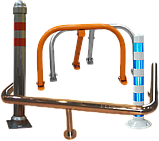 Блокиратор парковочного места БПМ-750 (Складной барьер). Парковочные барьеры. Столбики парковочные, фото 5