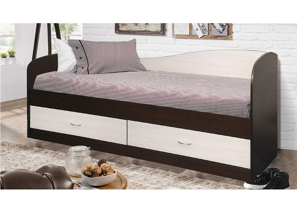 Подростковая кровать с ящиками Лагуна 2 фабрика Мебель-Класс - варианты цвета - фото 6 - id-p60357354