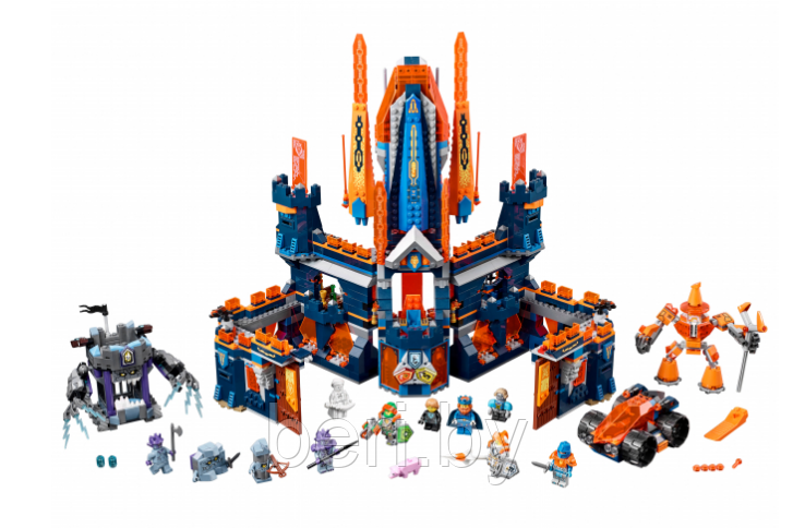 32028 Конструктор Lele Nexo Knights "Королевский замок Найтон", 1468 деталей, аналог Lego 70357 - фото 3 - id-p109165975