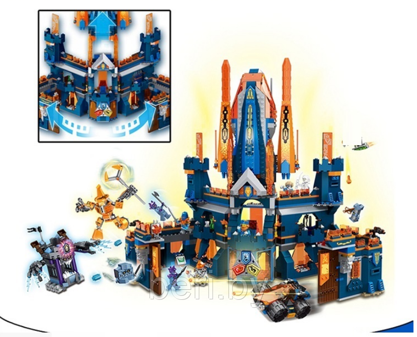 32028 Конструктор Lele Nexo Knights "Королевский замок Найтон", 1468 деталей, аналог Lego 70357 - фото 9 - id-p109165975