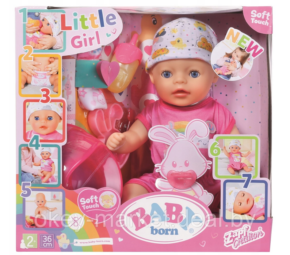 Кукла Zapf Creation Baby Born Нежные объятия 827321 - фото 9 - id-p109166106