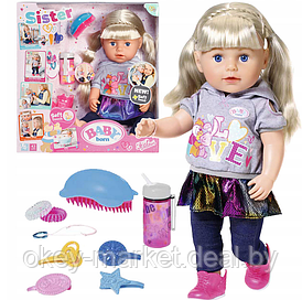 Кукла Zapf Creation Baby Born Сестричка Блондинка 824603