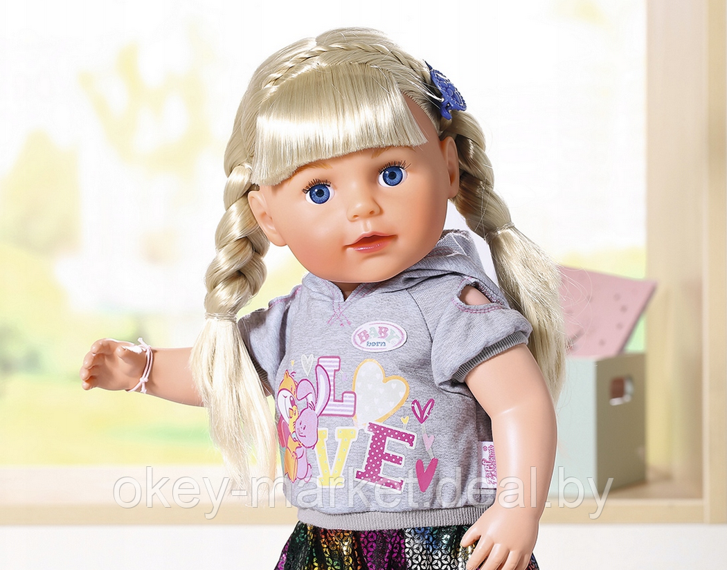 Кукла Zapf Creation Baby Born Сестричка Блондинка 824603 - фото 9 - id-p109166497
