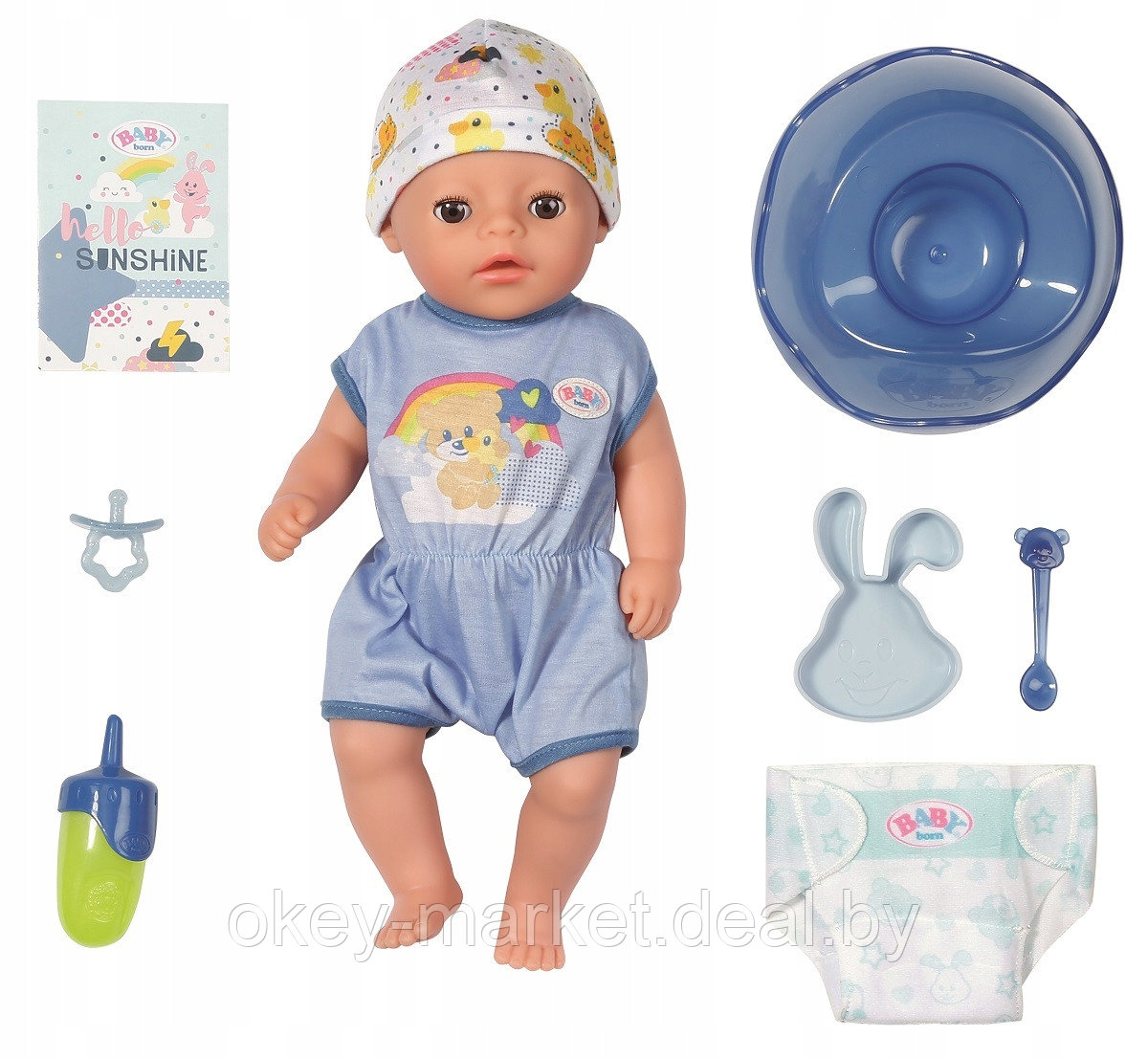 Кукла Zapf Creation Baby Born Нежные объятия 827338 - фото 3 - id-p109166822