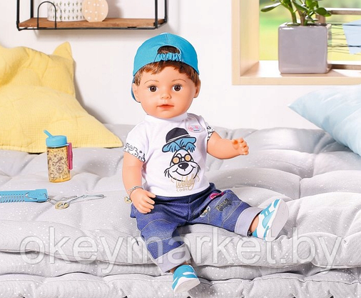 Кукла Zapf Creation Baby Born Стильный Братик 826911 оригинал, фото 2