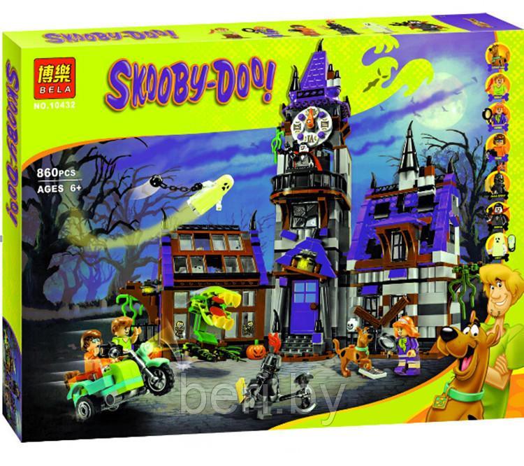 10432 Конструктор Bela Scooby Doo "Таинственны особняк", 860 деталей, аналог Lego Scooby-Doo 75904