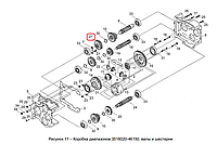Шестерня промежуточного вала 3518020-46483
