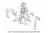 Основание силосопровода с механизмом поворота Гомсельмаш КВС-1-0143000