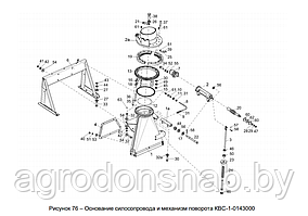 Основание силосопровода  с механизмом поворота Гомсельмаш КВС-1-0143000