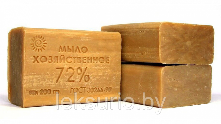 Хозяйственное мыло 72% 200г. Беларусь, фото 2