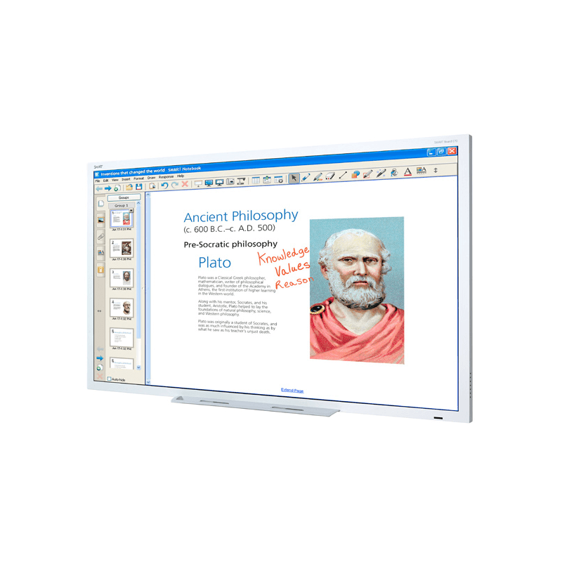 Интерактивная доска SMART Board E70 - фото 1 - id-p109187018