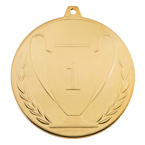 Медаль "Достижение " 1-е  место ,  6 см , без ленточки , арт.065