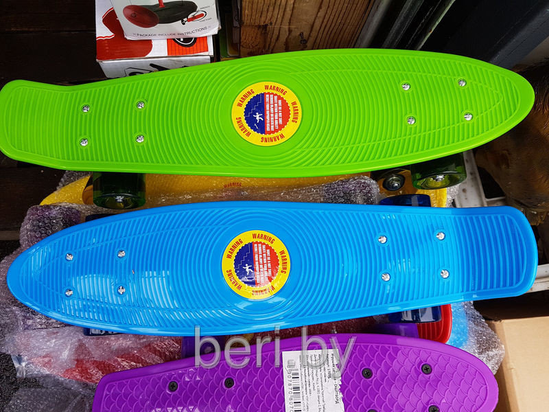 Скейтборд, пенниборд, пенниборд для начинающих Penny Board 56,5 см, арт 350-1 - фото 2 - id-p109234090
