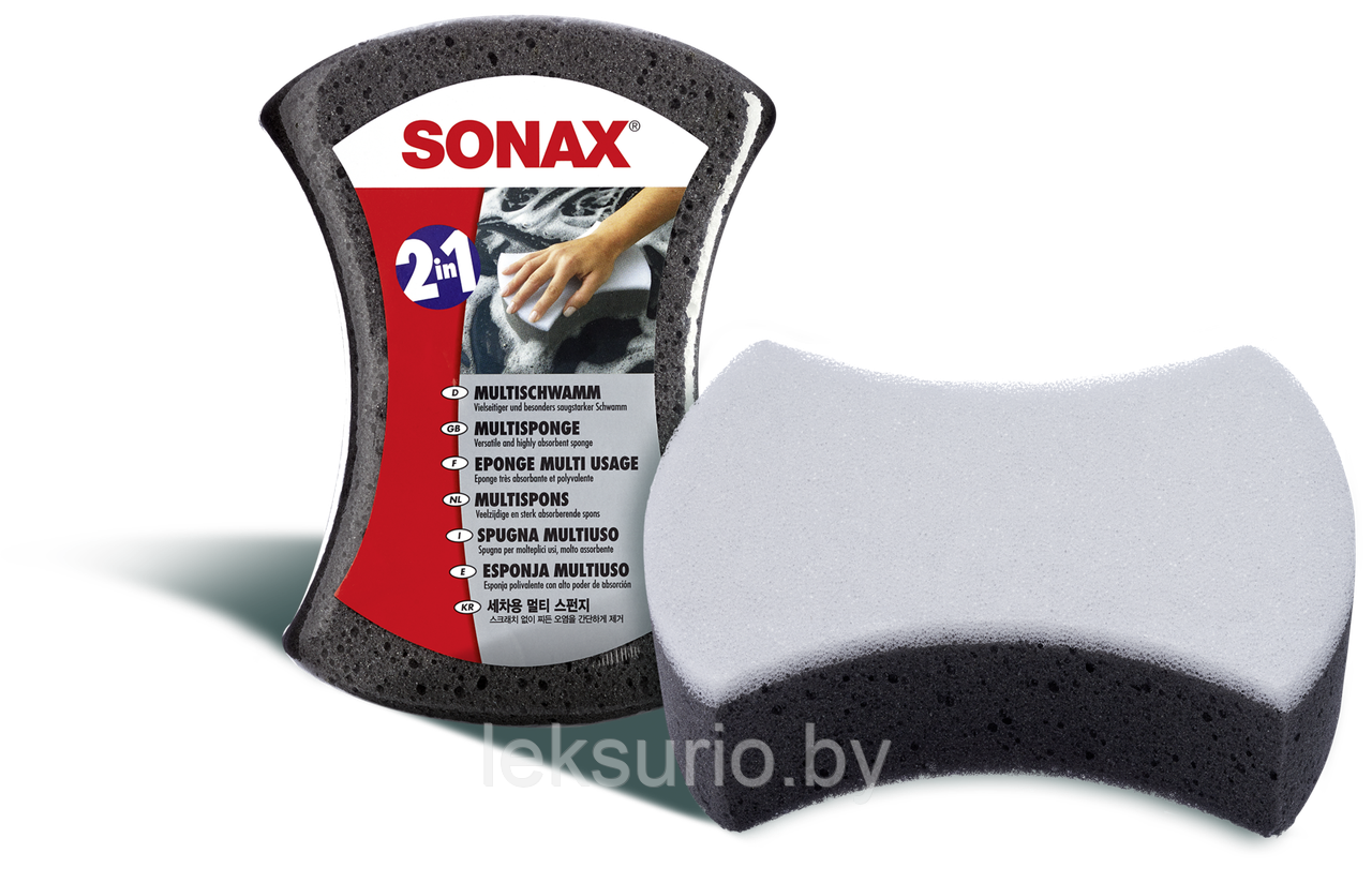 Губка для мытья автомобиля SONAX - фото 2 - id-p109234367