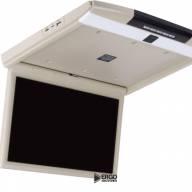 Автомобильный потолочный монитор 17.3" со встроенным медиаплеером ERGO ER17S (FullHD 1920x1080) бежевый - фото 8 - id-p109234406