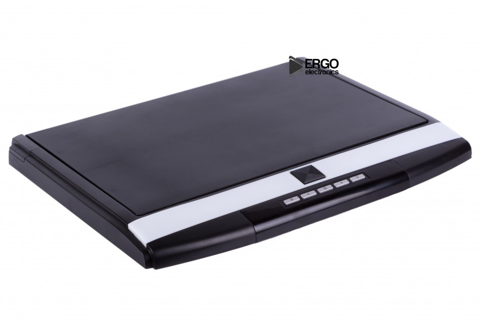 Автомобильный потолочный монитор 17.3" со встроенным медиаплеером ERGO ER17S (FullHD 1920x1080) черный - фото 4 - id-p109234408