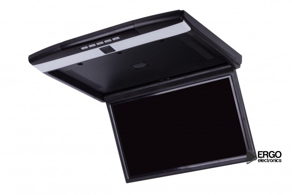 Автомобильный потолочный монитор 17.3" со встроенным медиаплеером ERGO ER17S (FullHD 1920x1080) черный - фото 5 - id-p109234408
