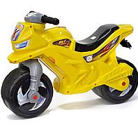 Мотоцикл каталка Сузуки 501 ORION МУЗЫКАЛЬНЫЙ (Орион) от 2-х лет, желтый