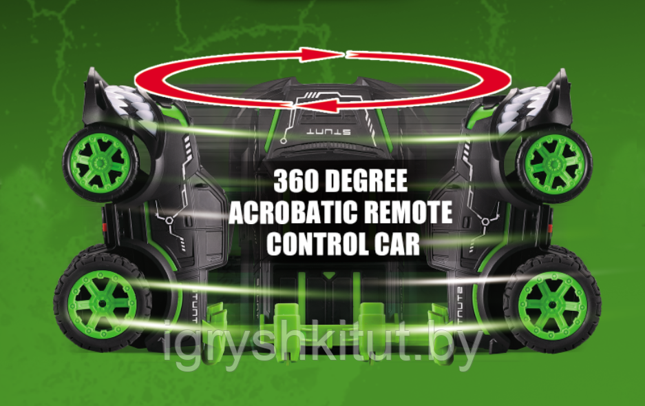 Машина «Angry Car» на РУ, работает от АКБ, (4 цвета), длина 18 см, резиновые колёса, свет, арт.336-85J - фото 6 - id-p109237318
