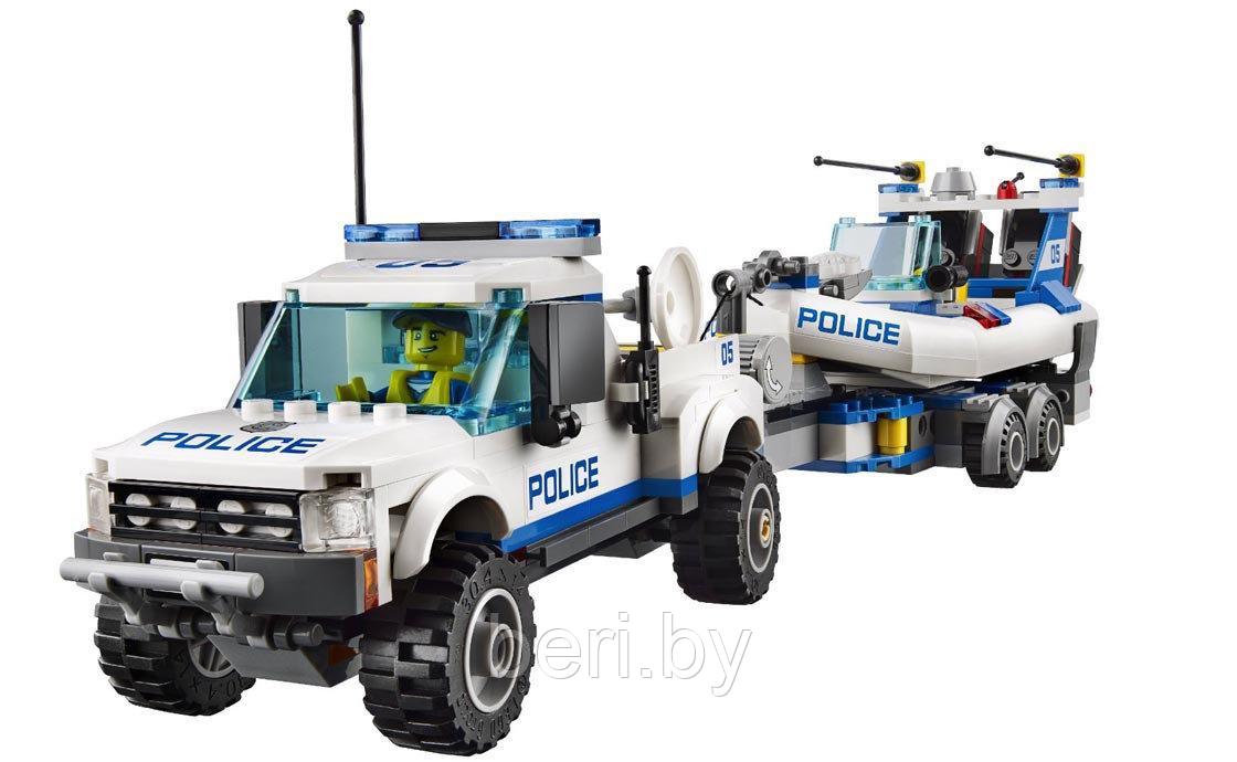 10421 Конструктор Bela "Полицейский патруль", 409 деталей, аналог LEGO City 60045 - фото 3 - id-p109239018