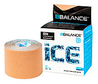 Кинезио тейп BBTape ICE MAX c усиленным клеем Бежевый, 5 см × 1 м