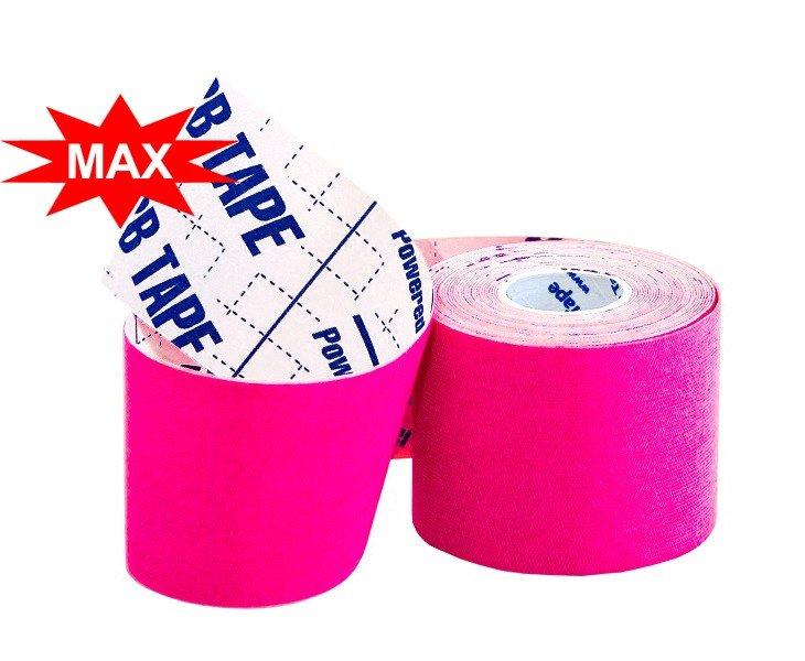 Кинезио тейп BBTape ICE MAX c усиленным клеем Розовый, 5 см × 5 м - фото 1 - id-p109242350