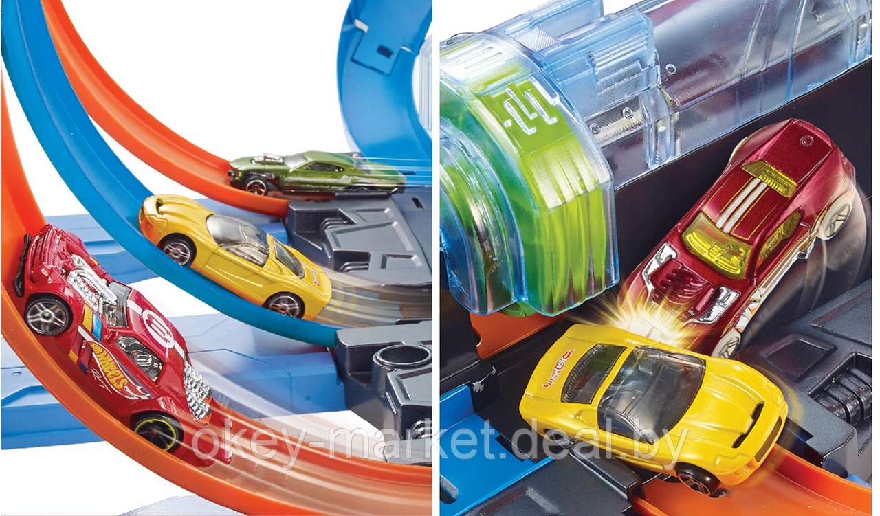 Игровой набор Hot Wheels Винтовое столкновение FTB65 - фото 4 - id-p109244039