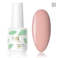 Жесткая база Cover Strong LUXE МIO Nails тон 1, 15 мл