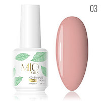 Жесткая базаCover Strong LUXE МIO Nails тон 3, 15 мл