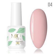 Жесткая база Cover Strong LUXE МIO Nails тон 4, 15 мл