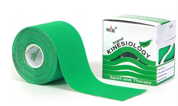 Кинезио тейп Kinesiology Tape (Китай) упаковка 5 м Зеленый - фото 1 - id-p109279585