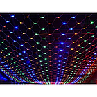 Новогодняя гирлянда 1,5м * 1,5 м (сетка LED лампы разноцветные), фото 2