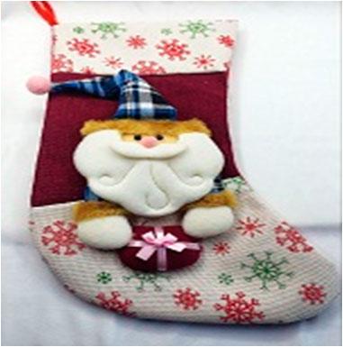 Большой рождественский носок для подарков - фото 2 - id-p109283795