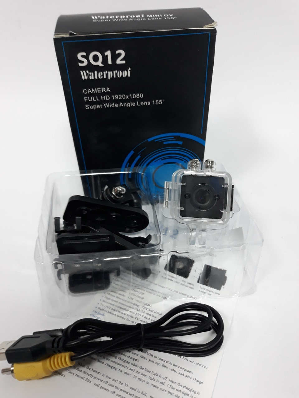 Мини камера SQ12 с водозащитным боксом и увеличенным углом обзора - фото 6 - id-p109283891