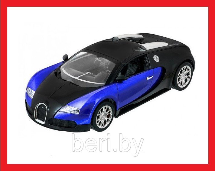 F12-1A Машинка "Bugatti" на радиоуправлении, масштаб 1:12, работает от АКБ, двери открываются с пульта - фото 1 - id-p109284090