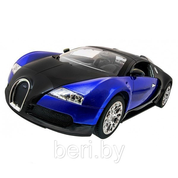 F12-1A Машинка "Bugatti" на радиоуправлении, масштаб 1:12, работает от АКБ, двери открываются с пульта - фото 2 - id-p109284090