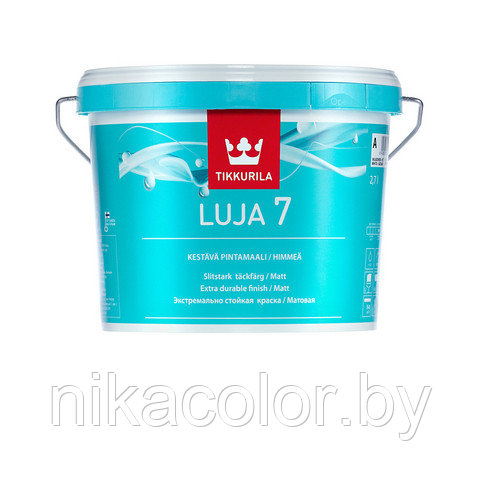 Тикурила Луя Luja 7 покрывная краска 2.7л База А