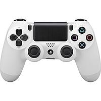 (PS4/PS5) Геймпад беспроводной Sony Dualshock 4 Белый (White) 2-я ревизия V2 [CUH-ZCT2E] Оригинал