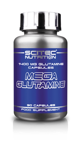 Аминокислоты и BCAA Scitec Nutrition Mega Glutamine 90 капс. - фото 1 - id-p109300184