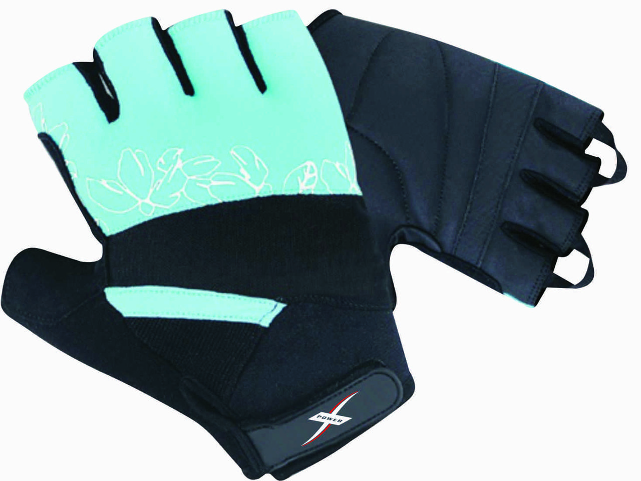 Перчатки, пояса, держатели запястья EXCALIBUR Перчатки спортивные с рисунком женские 9130/01 - фото 1 - id-p109300558