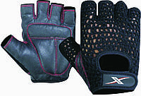 Перчатки, пояса, держатели запястья EXCALIBUR Перчатки спортивные натуральная кожа 9155