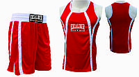 Шорты и халаты боксерские EXCALIBUR Форма боксерская AMATUER красная