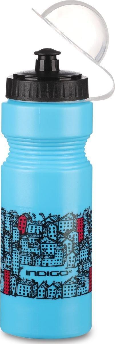Велобутылки INDIGO Вело Фляга с защитой от пыли CITY 0,75 л - фото 2 - id-p109300703