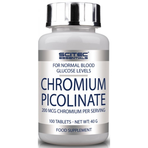 Витамины, минералы и жирные кислоты Scitec Nutrition Chromium Picolinate 100 таб - фото 1 - id-p109300740