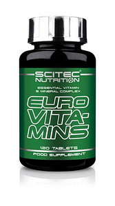 Витамины, минералы и жирные кислоты Scitec Nutrition Euro Vita-Mins 120 таб.
