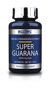 Предтренировочные комплексы и энергетики Scitec Nutrition Super Guarana 100 таб.