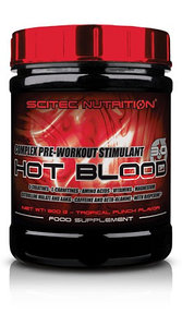 Предтренировочные комплексы и энергетики Scitec Nutrition Hot Blood 3.0, 300 г